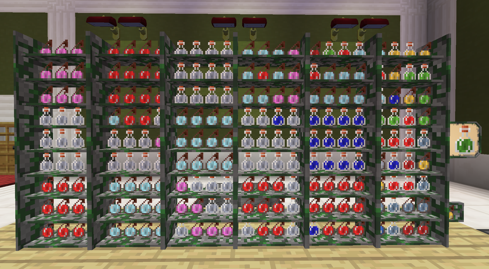 Potion Shelf Bibliocraft