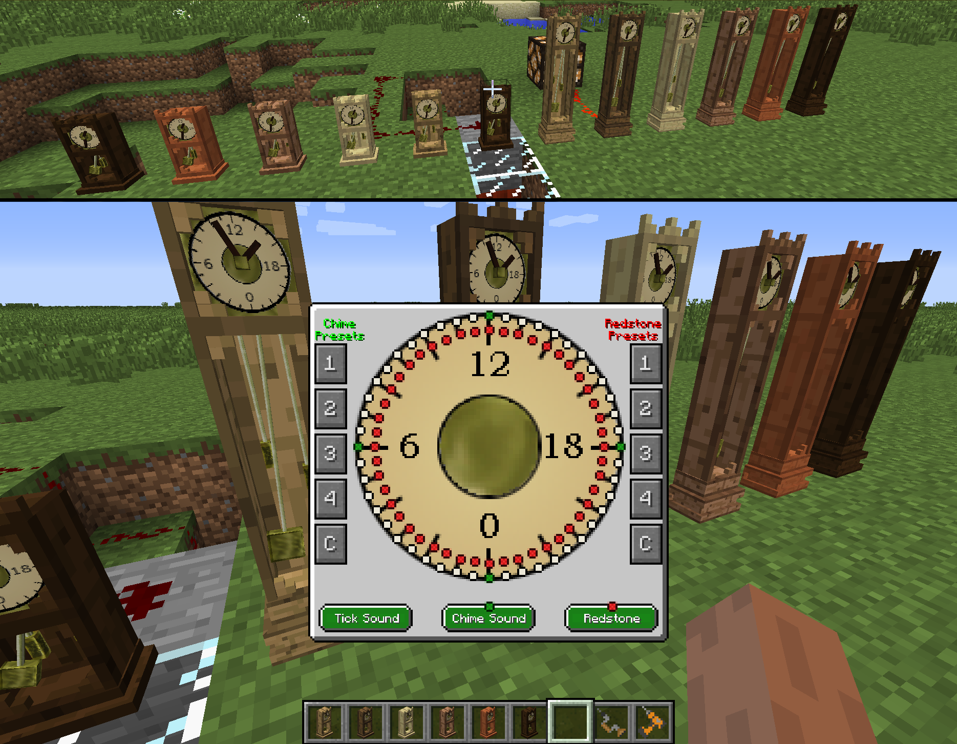 persecond minecraft clock