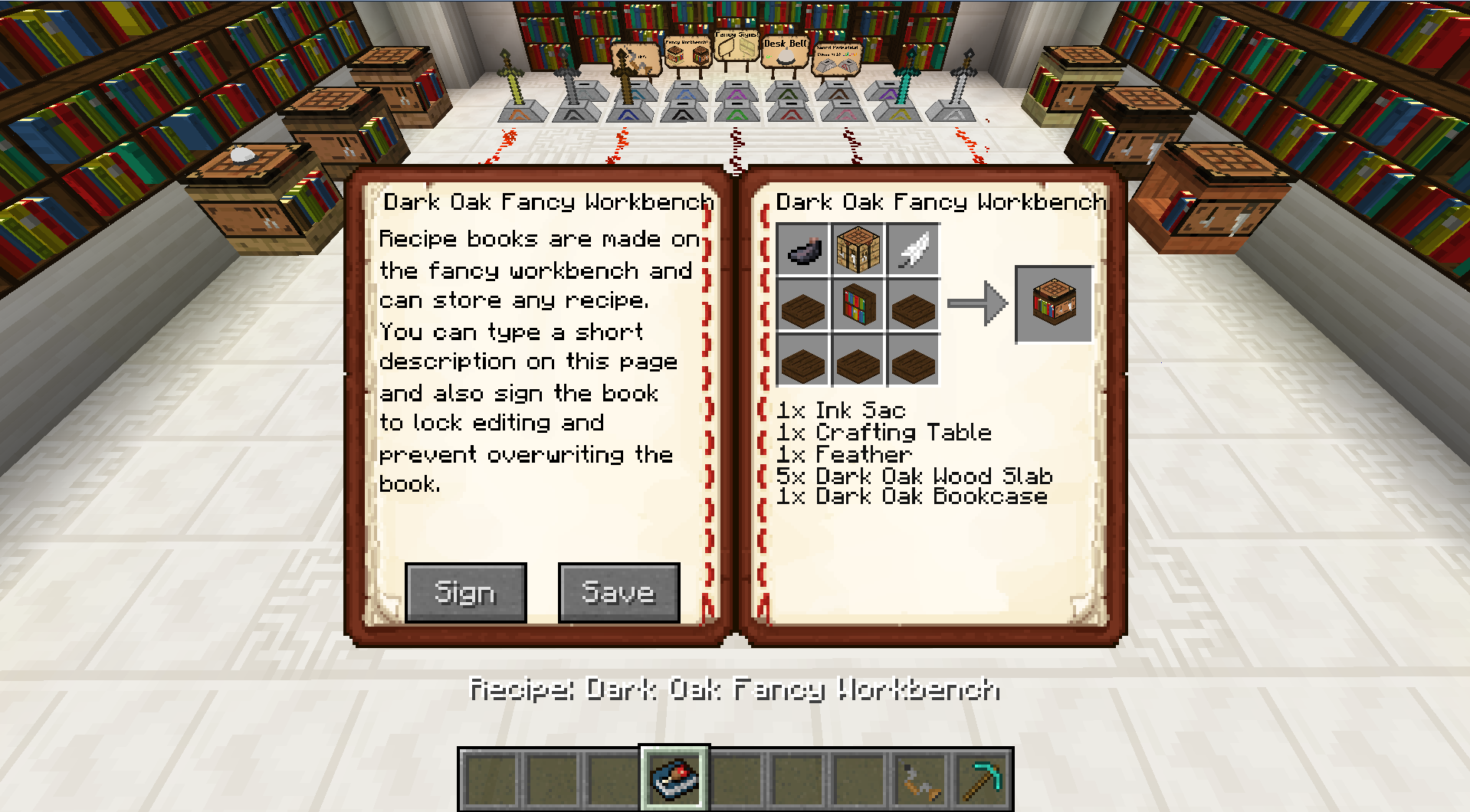 Recipe Book Bibliocraft